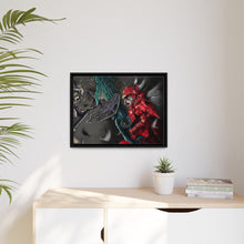 Load image into Gallery viewer, Albedo Vs Shaltear Canvas Framed Art Print
