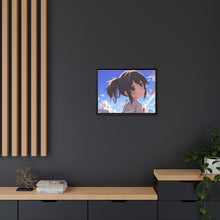 Load image into Gallery viewer, Mitsuha (Your Name) Canvas Framed Art Print
