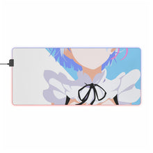 Load image into Gallery viewer, Rem Minimalist V1 RGB LED Mouse Pad (Desk Mat)

