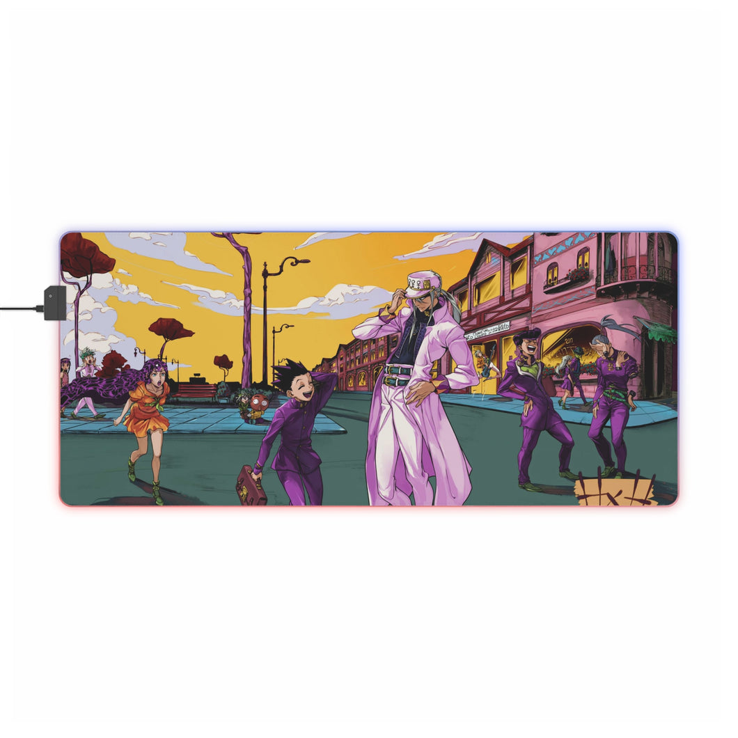 Jojo's Bizarre Adventure RGB LED Mouse Pad (Desk Mat)