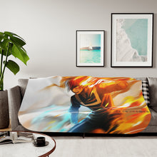Load image into Gallery viewer, Shouto Todoroki (Boku no Hero Academia) Sherpa Blanket
