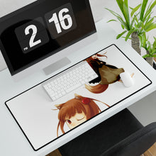 Load image into Gallery viewer, Anime Spice and Wolf Mouse Pad (Desk Mat)
