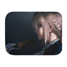 Load image into Gallery viewer, Violet Evergarden Violet Evergarden, Violet Evergarden Sherpa Blanket
