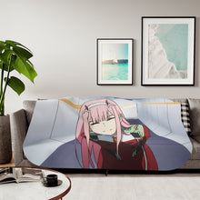 Load image into Gallery viewer, 002 Smiles Sherpa Blanket
