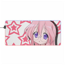 Load image into Gallery viewer, Lucky Star Miyuki Takara RGB LED Mouse Pad (Desk Mat)
