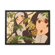 Fire Force Canvas Framed Art Print