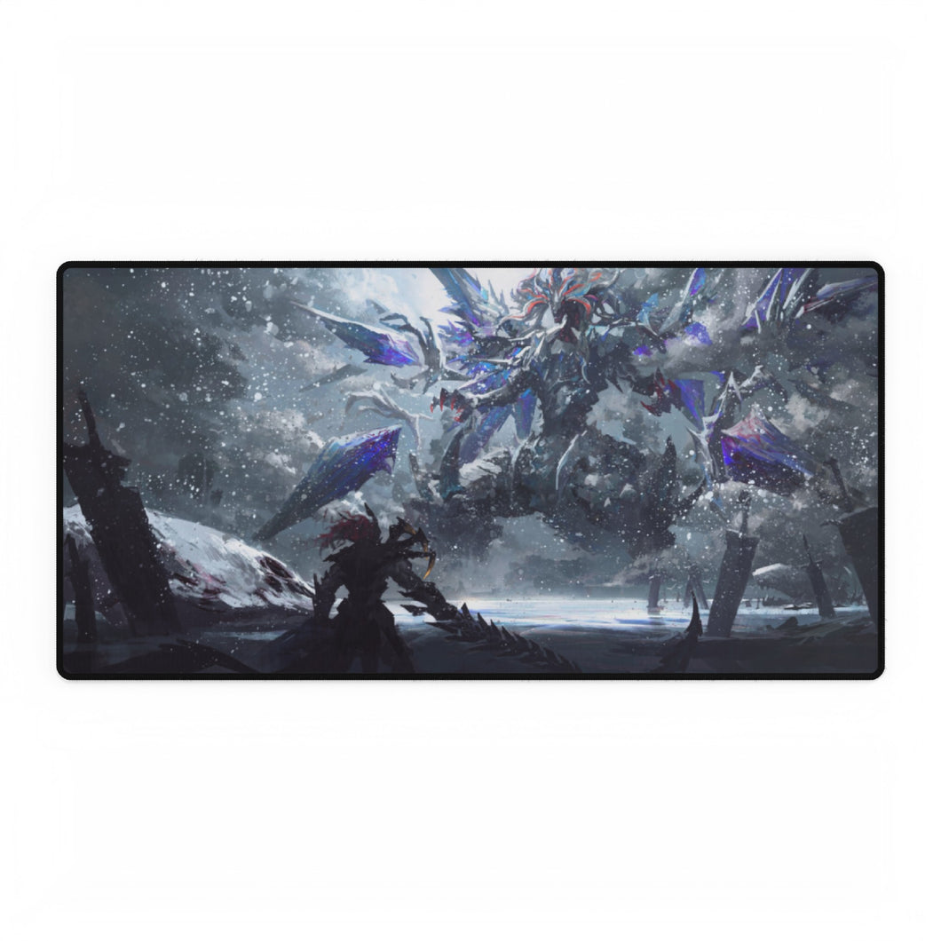 Mirrorjade the Iceblade Dragon Mouse Pad (Desk Mat)