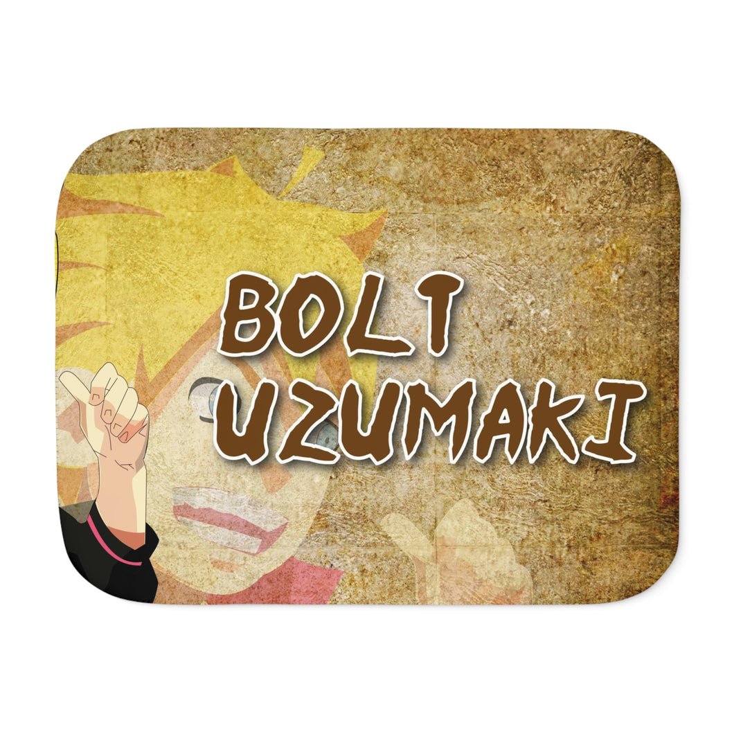 Boruto Uzumaki Sherpa Blanket