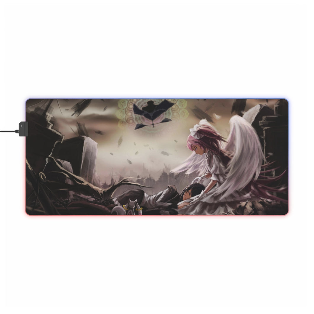 Puella Magi Madoka Magica RGB LED Mouse Pad (Desk Mat)