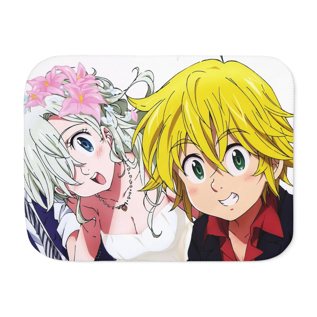 The Seven Deadly Sins Sherpa Blanket