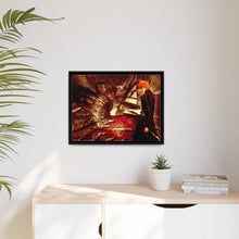 Load image into Gallery viewer, Ichigo Kurosaki (Bleach) Canvas Framed Art Print
