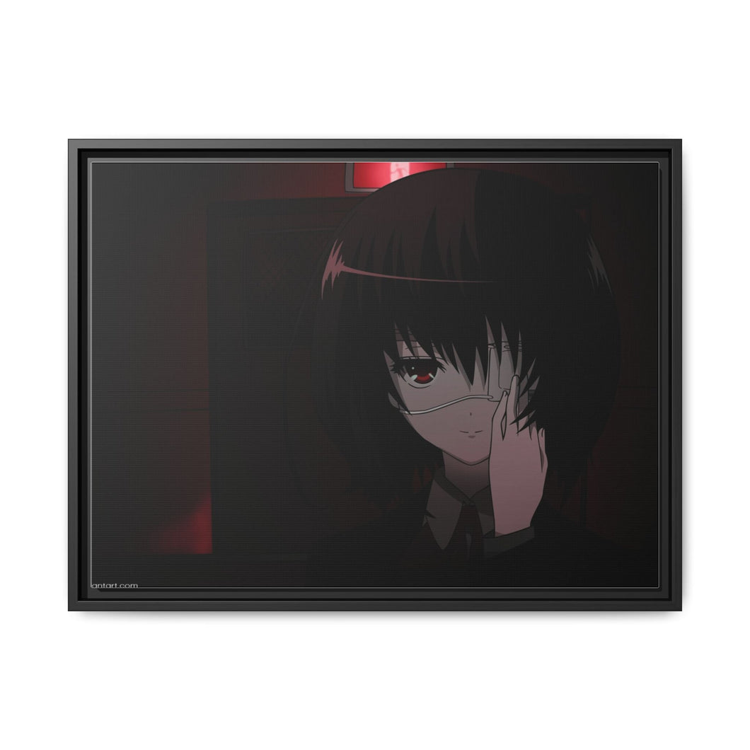 Another Mei Misaki Canvas Framed Art Print