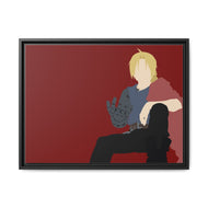 Edward Elric Canvas Framed Art Print