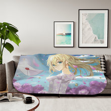 Load image into Gallery viewer, Violet Evergarden Sherpa Blanket
