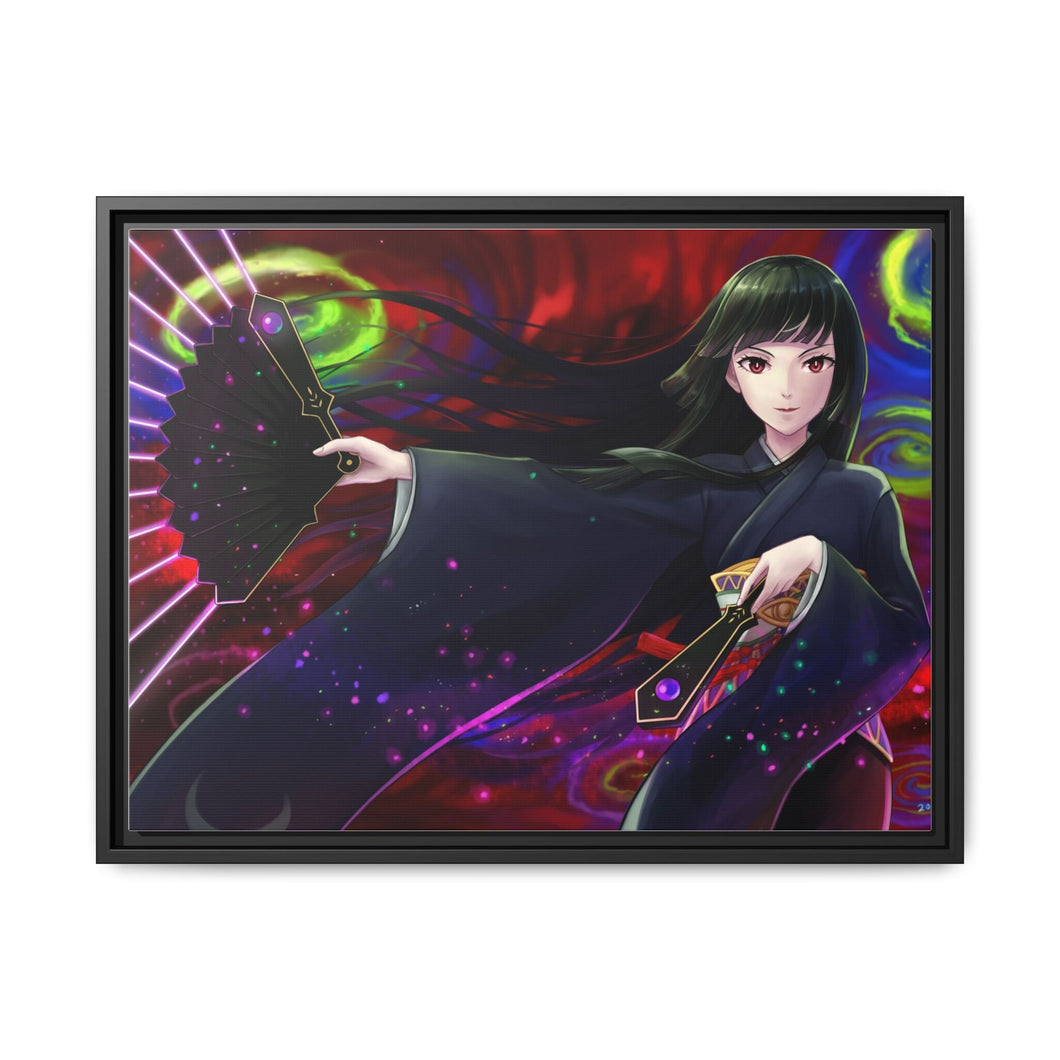 Glass Canvas Framed Art Print