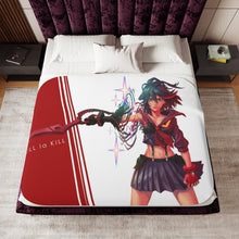 Load image into Gallery viewer, Anime Kill La Kill Sherpa Blanket
