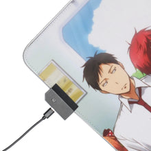 Load image into Gallery viewer, Monthly Girls&#39; Nozaki-kun Mikoto Mikoshiba, Chiyo Sakura, Yuzuki Seo, Umetarou Nozaki, Yuu Kashima RGB LED Mouse Pad (Desk Mat)
