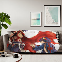 Load image into Gallery viewer, Anime Tengen Toppa Gurren Lagann Sherpa Blanket
