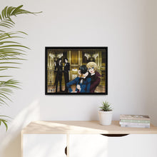 Load image into Gallery viewer, Black Butler Canvas Framed Art Print
