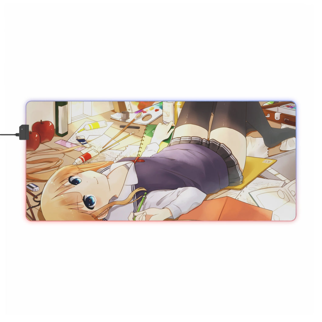 Saekano: How To Raise A Boring Girlfriend RGB LED Mouse Pad (Desk Mat)