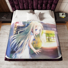Load image into Gallery viewer, Anohana Meiko Honma Sherpa Blanket
