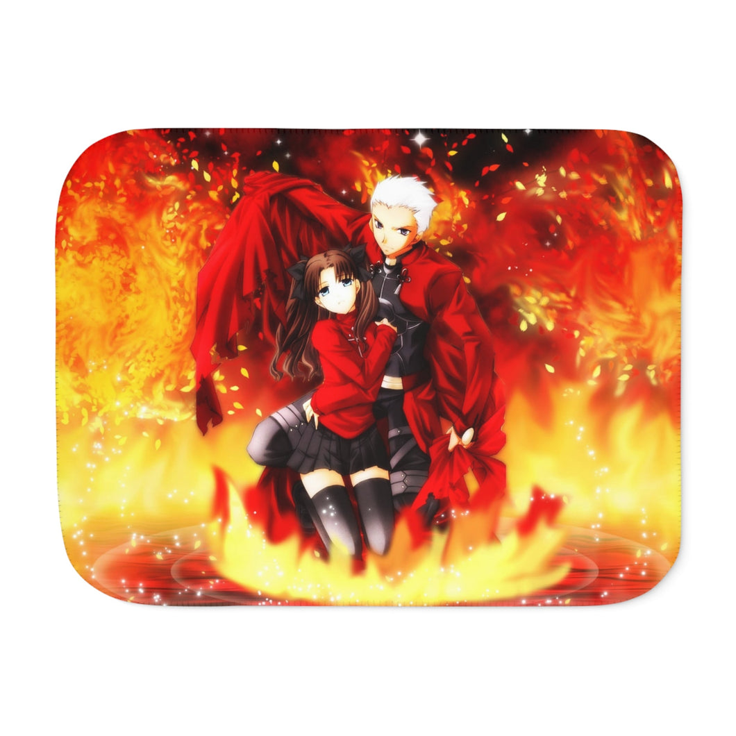 Anime Fate/Stay Nightr Sherpa Blanket