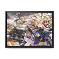 Anime Violet Evergarden Canvas Framed Art Print