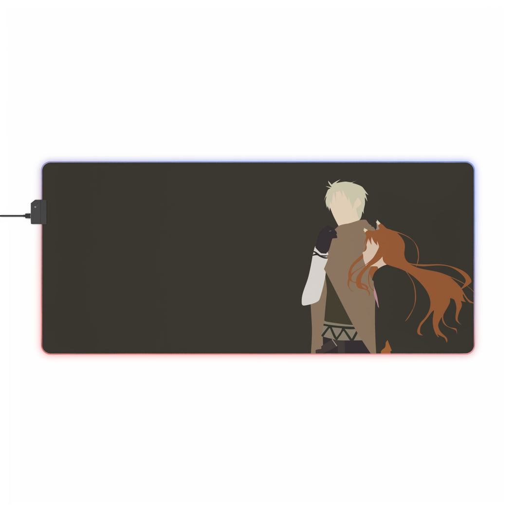 Spice And Wolf RGB LED Mouse Pad (Desk Mat)