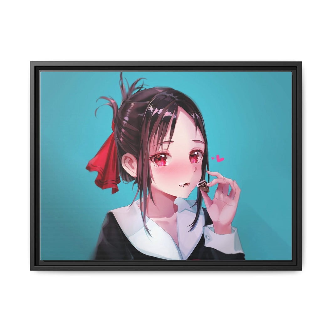 Kaguya Shinomiya Canvas Framed Art Print