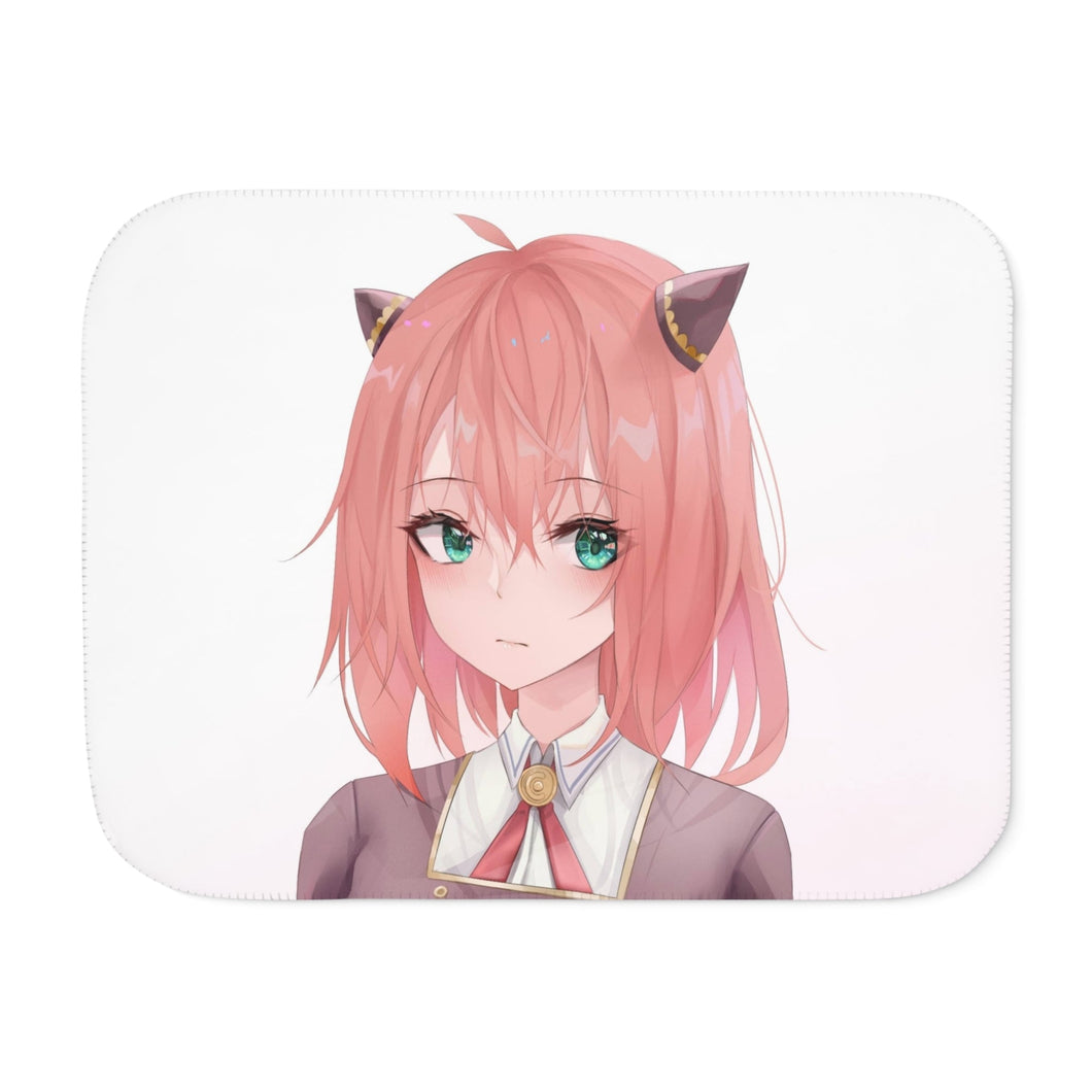 Anime Spy x Family Sherpa Blanket