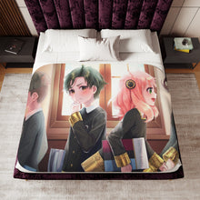 Load image into Gallery viewer, Anime Spy x Family Sherpa Blanket
