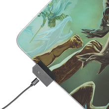 Load image into Gallery viewer, One Piece Monkey D. Luffy, Roronoa Zoro, Jinbe RGB LED Mouse Pad (Desk Mat)
