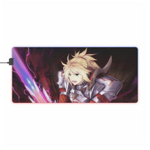 Load image into Gallery viewer, Fate/Apocrypha Saber Of Red RGB LED Mouse Pad (Desk Mat)
