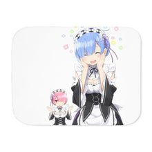 Load image into Gallery viewer, Anime Re:ZERO -Starting Life in Another World- Sherpa Blanket
