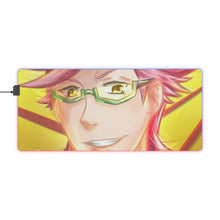 Load image into Gallery viewer, Kiznaiver Hajime Tenga RGB LED Mouse Pad (Desk Mat)
