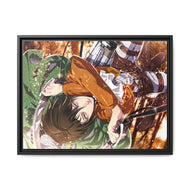 Levi Ackerman Canvas Framed Art Print