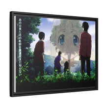 Load image into Gallery viewer, Anohana Canvas Framed Art Print
