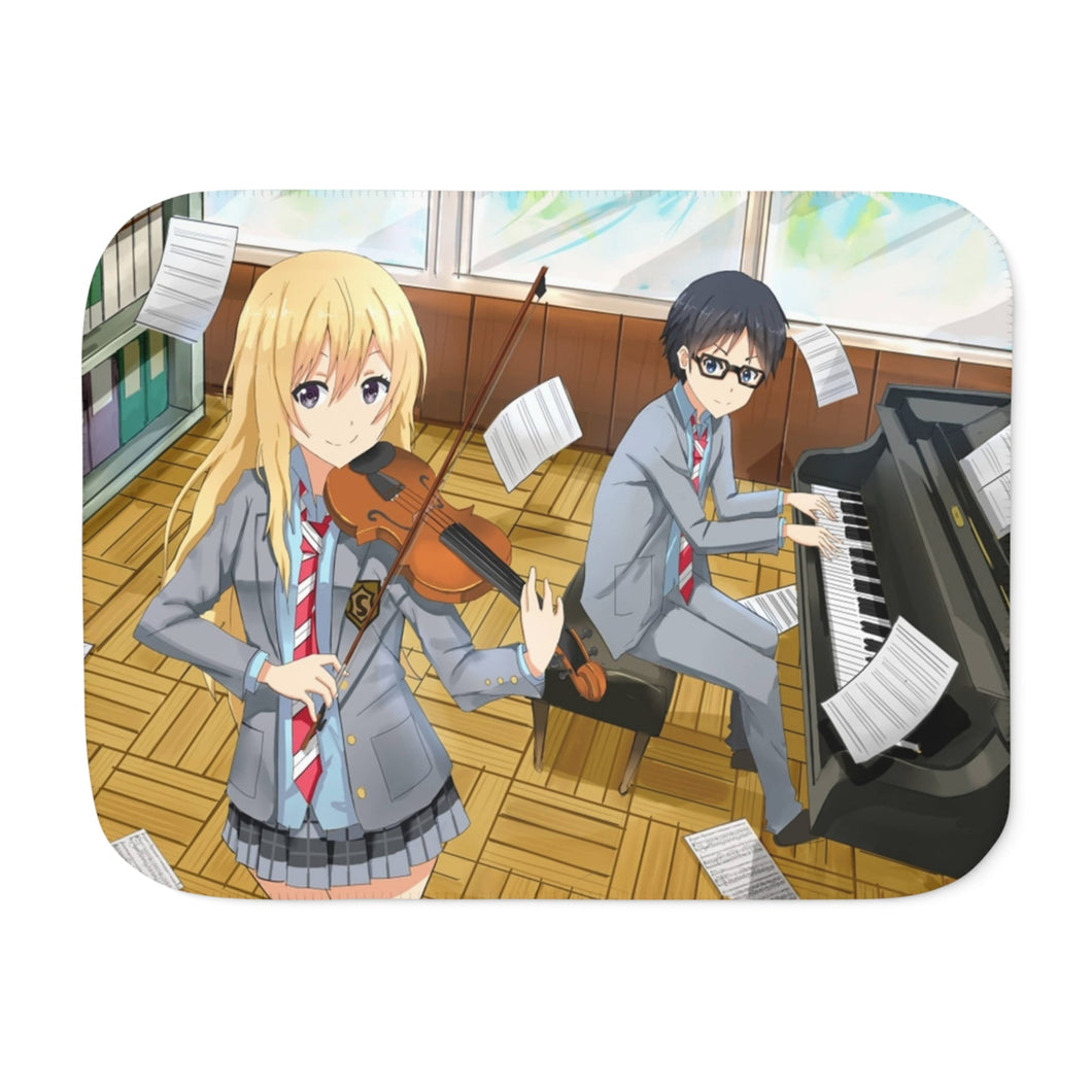 Kaori and Arima Sherpa Blanket