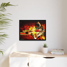 Load image into Gallery viewer, Anime Samurai Champloor Canvas Framed Art Print
