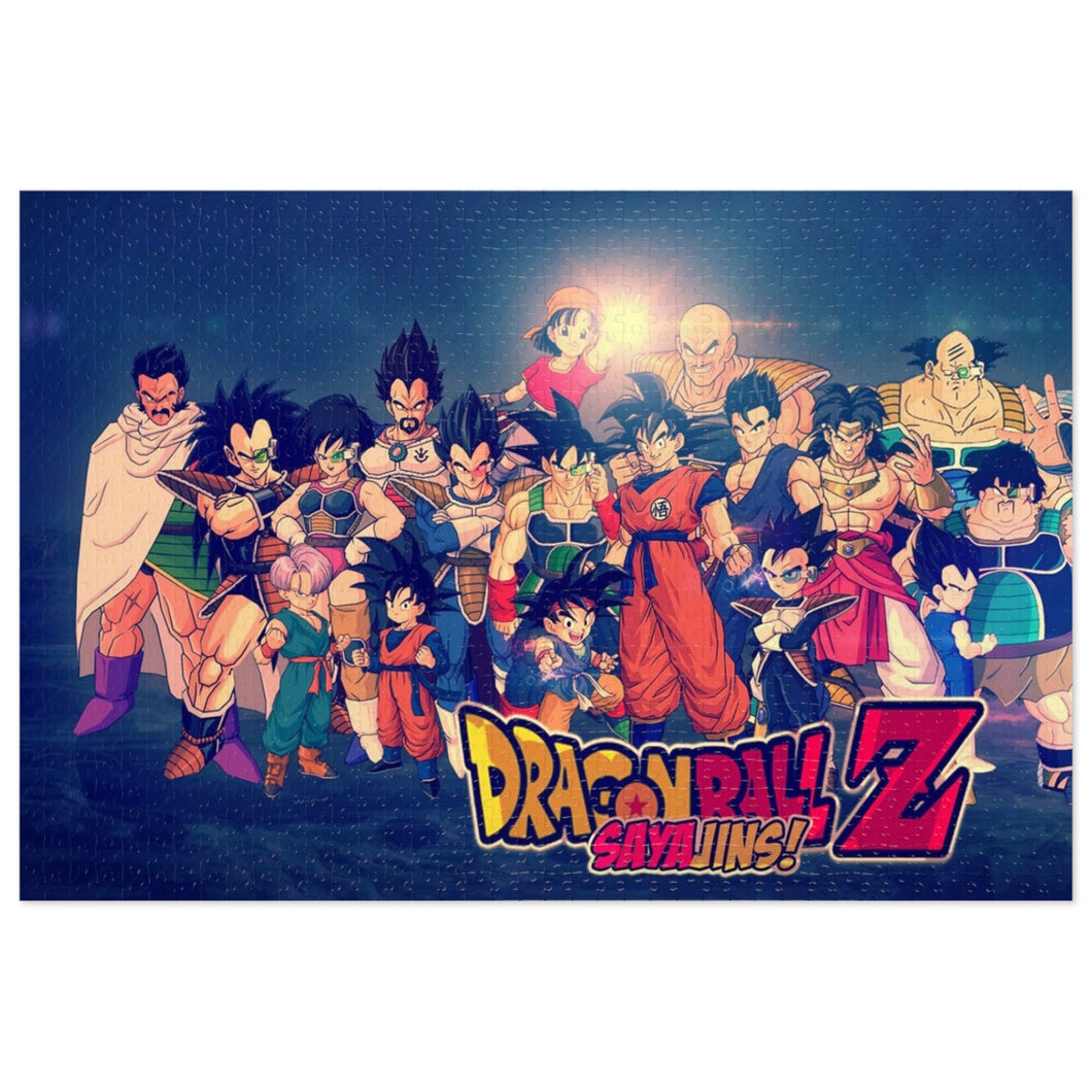 Dragon Ball Z Sayajins! Jigsaw Puzzle