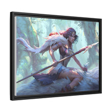 Load image into Gallery viewer, Anime Princess Mononoke Canvas Framed Art Print
