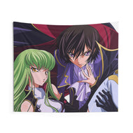 C.C. (Code Geass) Indoor Wall Tapestry