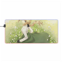 Load image into Gallery viewer, Violet Evergarden RGB LED Mouse Pad (Desk Mat)
