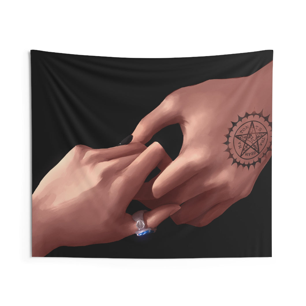 Sebastian Michaelis Ciel Phantomhive Indoor Wall Tapestry