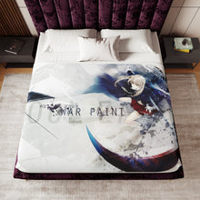 Load image into Gallery viewer, Anime Soul Eaterr Sherpa Blanket
