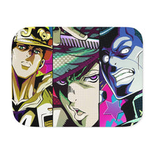 Load image into Gallery viewer, JoJo&#39;s Bizarre Adventure: Diamond is Unbreakable - Group Shot 2 Sherpa Blanket
