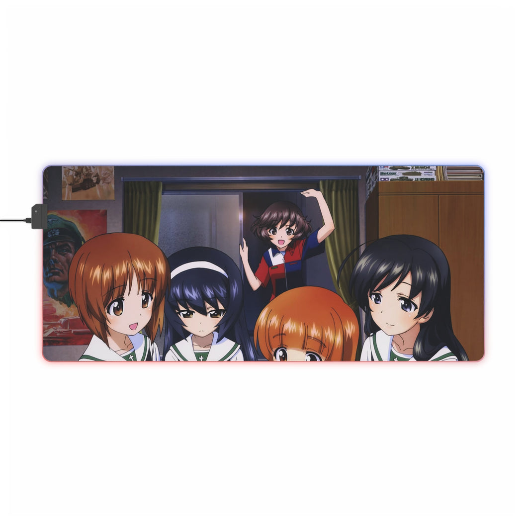 Girls und Panzer RGB LED Mouse Pad (Desk Mat)