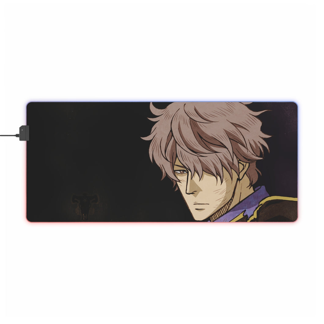 Anime Black Clover RGB LED Mouse Pad (Desk Mat)