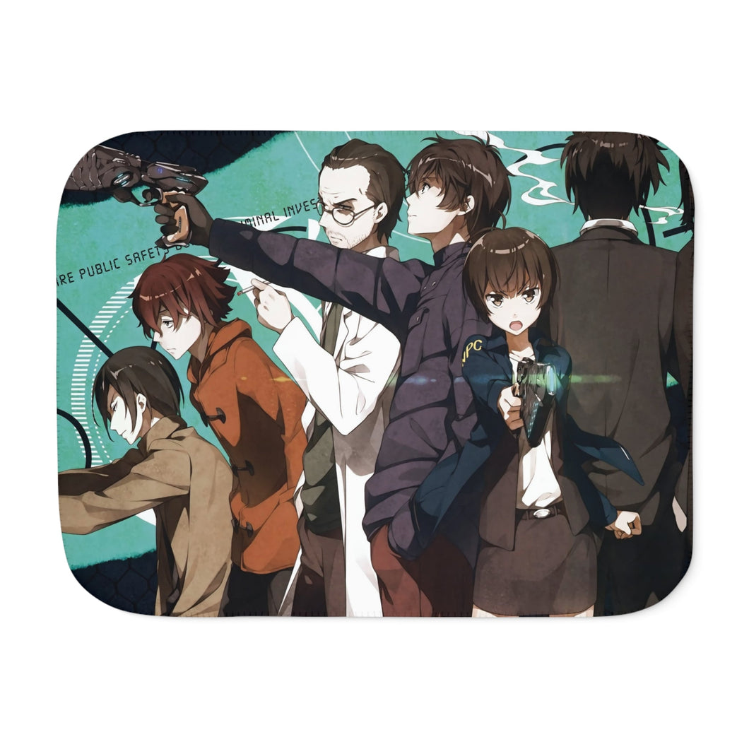 Psycho- Pass Sherpa Blanket