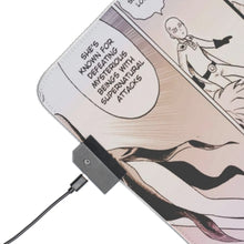 Load image into Gallery viewer, Anime One-Punch Man RGB LED Mouse Pad (Desk Mat)
